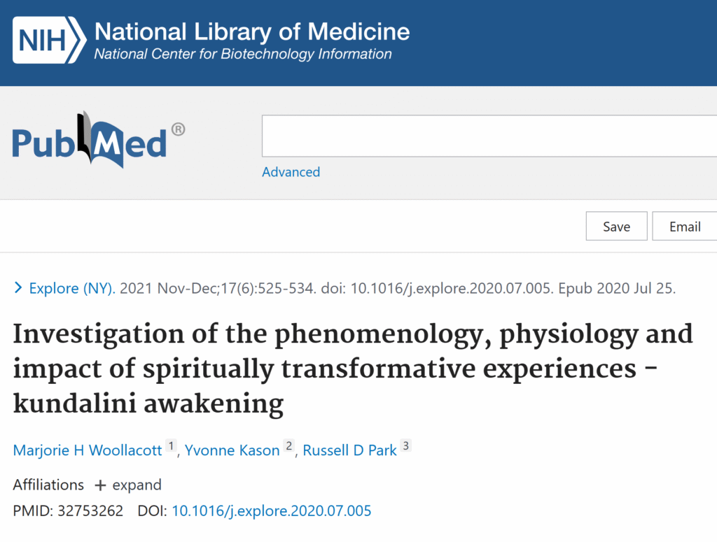  Kundalini Awakening Scientific Research