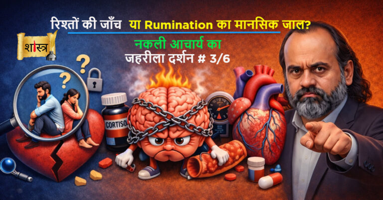 Tester Mindset ya Rumination ka jaal Nakli Acharya ka jahreela darshan 3 of 6